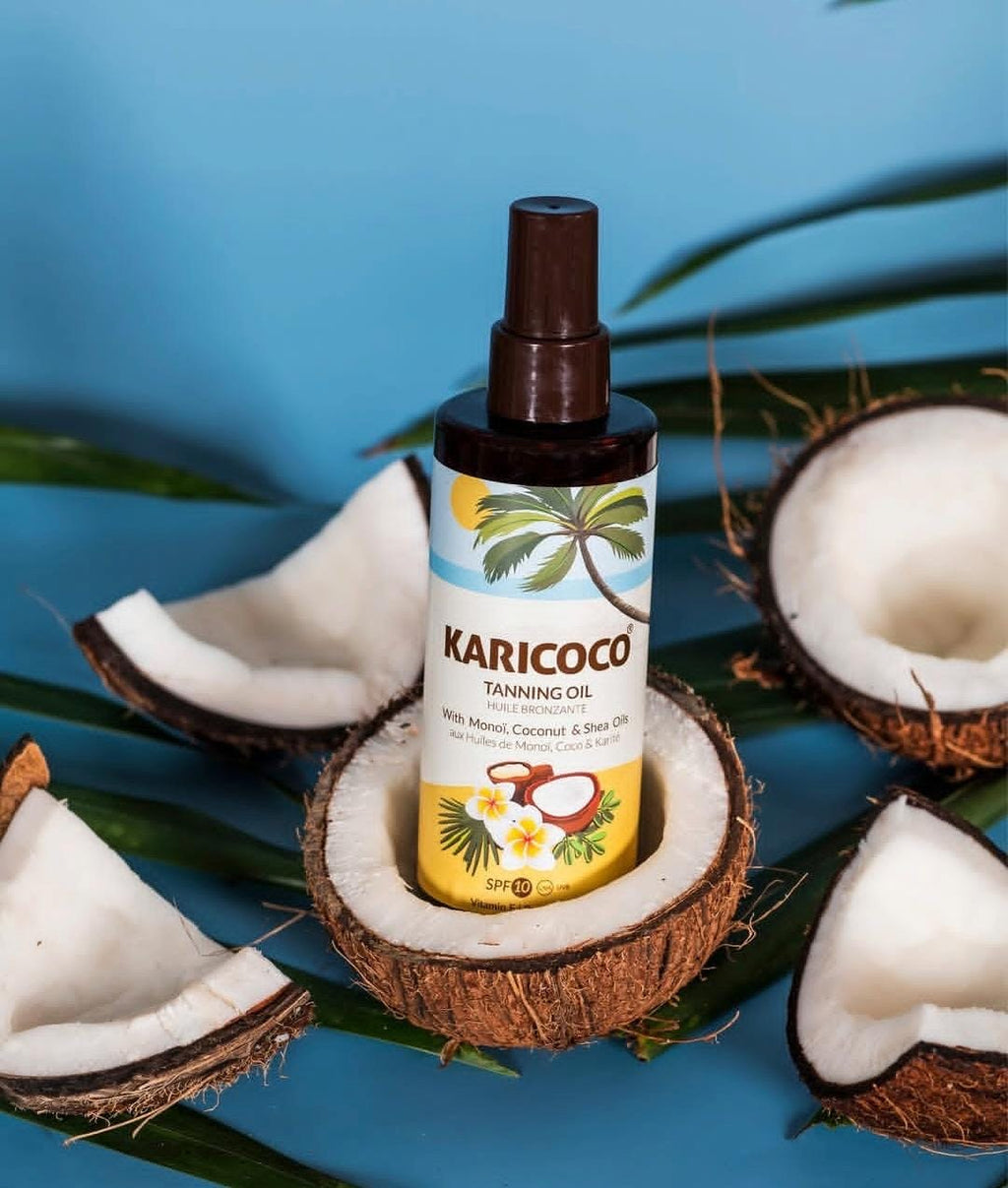 Tanning oil